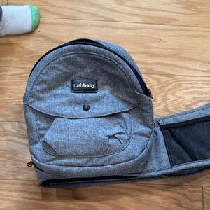 Gray TushBaby Hip Carrier